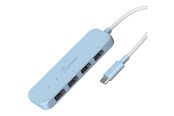 USB-Hubs - j5create JCH341EC - hub - eco-friendly USB-C - 4 ports USB-Hubs - USB 3.2 - 4 - Blau - JCH341EC-N