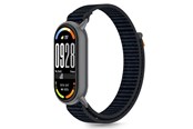 Smartwatch - Accessories - Tech-Protect Nylon Pro Strap for Xiaomi Smart Band 8 / 9 / 10 / NFC - Black & Orange - 5906302331468