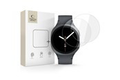 Handys - Schutzfolie - Tech-Protect Glass Fit+ 2-pack Tempered Glass for Samsung Galaxy Watch 8 44mm - Clear - 5906302331499