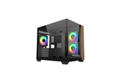 Gehäuse - Cooler Master Elite 481 Wood - Gehäuse - Tower - Schwarz - E481-KHNN-S00