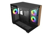 Gehäuse - Cooler Master Elite 481 Wood - Gehäuse - Tower - Schwarz - E481-KHNN-S00