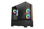 Gehäuse - Cooler Master Elite 690 Wood - Gehäuse - Tower - Schwarz - E690-KHNN-S00