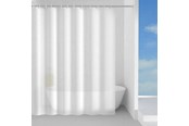 Badezimmerzubehör - Croydex Duschvorhang 120/180x220 cm - Weiß - 12380