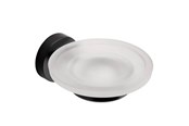 Badezimmerzubehör - Croydex Epsom Seifenschale - Schwarz - QM481921