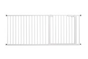 Babypflege - BabyDan Premier sikkerhedsgitter ekstra bred hvid 119.3 - 500881