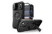 Handys - Cover & Cases - Tech-Protect Kevlar MagSafe Case for iPhone 17 Pro - Black - 5906302331635