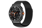 Smartwatch - Accessories - Tech-Protect MilaneseBand for Samsung Galaxy Watch 40/44/46 mm - Black - 5906302331888