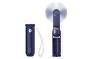 Powerbank (Akku) - Jisulife Handheld Fan Life8 Mini Portable USB Fan with Power Bank Function 2000mAh and Flashlight - Blue Powerbank (Akku) - Blau - 2000 mAh - 6975061537182