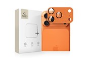 Handys - Schutzfolie - Tech-Protect Camfull Fit+ Lens Glass for iPhone 17 Pro - Orange - 5906302332588