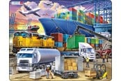 Puzzle - Larsen Puzzles Puzzle Transport - 37 pieces Maxi (36.5x28.5 cm) 2D Puzzles - US44