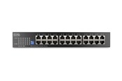 Switches - ZyXEL GS1100 Series GS1100-24ES - switch - slim - 24 ports - unmanaged - rack-mountable - GS1100-24ES-EU0101F