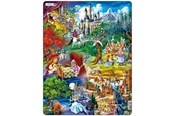Puzzle - Larsen Puzzles Puzzle Grimm's Fairy Tales - 33 pieces Maxi (36.5x28.5 cm) Boden - US24