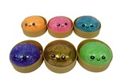 Kleine Mitbringsel für Kinder - Trend Toys Kawaii Glitter Slime Dumplings 1psc 6cm. Asst. In Steam basket - 201089