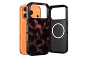 Handys - Cover & Cases - Tech-Protect Lamano MagSafe Case for iPhone 17 Pro - Black & Red - 5906302333363