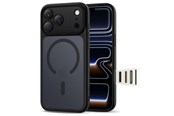 Handys - Cover & Cases - Tech-Protect Magpeak Magsafe CC Case for iPhone 17 Pro - Matte Black - 5906302333554