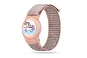 Smartwatch - Accessories - Tech-Protect Nylon Strap for Apple AirTag 1/2 - Pink - 5906302333714