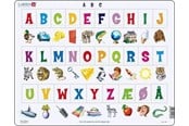 Puzzle - Larsen Puzzles Puzzle Learn the letters (29) - 29 pieces Maxi (36.5x28.5 cm) 2D Puzzles - LS829