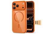 Handys - Cover & Cases - Tech-Protect Magpeak Magsafe CC Case for iPhone 17 Pro - Clear Orange - 5906302333813