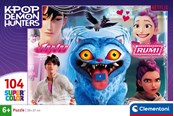 Puzzle - Clementoni K-Pop Demon Hunters 104 brikker - 21764