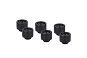 DIY Wasserkühlung - Thermal Grizzly DeltaMate Fitting - ST13 Black (6 - TG-DM-FIT-6017