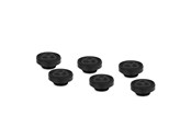 DIY Wasserkühlung - Thermal Grizzly DeltaMate Plug - Black (6-Pack) - TG-DM-FIT-6009