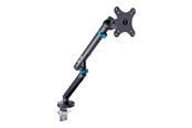 Wandhalterungen, AV-Halterungen & AV-Möbel - DIGITUS mounting kit - for curved / flat panel - single design 10 kg - black - Max 10 kg - recommended for 35 " - DA-90469