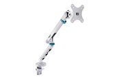 Wandhalterungen, AV-Halterungen & AV-Möbel - DIGITUS mounting kit - for curved / flat panel - single design 10 kg - white - Max 10 kg - recommended for 35 " - DA-90470