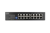 Switches - ZyXEL GS1100 Series GS1100-16S - switch - 16 ports - unmanaged - rack-mountable - GS1100-16S-EU0101F