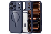 Handys - Cover & Cases - Tech-Protect MagMat MagSafe Case for iPhone 17 Pro Max - Clear - Navy Blue - 5906302334278