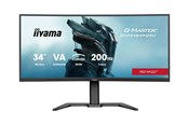 Bildschirm - 34" iiyama G-MASTER Red Eagle GCB3484WQSU-B2 - LED monitor - curved - 34" - HDR - GCB3484WQSU-B2