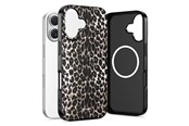 Handys - Cover & Cases - Tech-Protect Lamano MagSafe Case for iPhone 17 - Black and Brown - 5906302335329