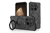 Handys - Cover & Cases - Tech-Protect TacticStand MagSafe Case for Xiaomi 15T Pro - Black - 5906302335503