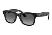 VR - Ray-Ban Gen1 Wayfarer Matte Black / Polarized Gradient Graphite - 899-00599-01