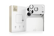 Handys - Schutzfolie - Tech-Protect Camfull Fit+ Lens Glass for iPhone 17 Pro - Silver - 5906302335527