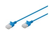 Netzwerk - Kabel - DIGITUS patch cable - blue - Blau - DK-1618-030S-B-10