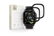 Handys - Schutzfolie - Tech-Protect 2-pack Tempered Glass for Apple Watch Ultra 49mm - Black - 5906302335640