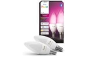 Smart-Home - Philips Hue B39 Candle - E14 bulb - White and color ambiance - 2 pack - 929004295302