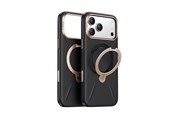 Handys - Cover & Cases - Torras Ostand Q3 Vegskin - obsidian black - iPhone 17 Pro Max - X00FX2422