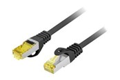 Netzwerk - Kabel - Lanberg patch cable - black RAL 9004 - Schwarz - PCF6A-10CU-0025-BK