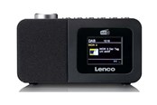 DAB, Netzwerk und Radiowecker - Lenco CR-625BK - DAB radio - DAB/DAB+/FM - Schwarz - CR-625BK