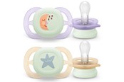 Babypflege - Philips Avent Pacifier ultra start Nighttime - SCF075/17