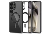 Handys - Cover & Cases - Tech-Protect  MagFlex Case for Samsung Galaxy S25 Ultra - Clear Black - 5906302360048