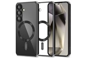 Handys - Cover & Cases - Tech-Protect MagMat MagSafe Case for Samsung Galaxy S25 - Clear and Black - 5906302360055