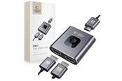 USB-Hubs - Tech-Protect HB07 HUB Adapter 2in1 HDMI 4K 60HZ - Grey USB-Hubs - 3 - Grau - 5906302360949