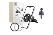 Handys - Anderes Zubehör - Tech-Protect N56 Magnetic MafSafe Car Mount CD Slot Mount - Black - 5906302360956