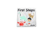 Baby Spielzeug - Akuku Soft bath book with squeaker FIRST STEPS - A0477