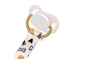 Babypflege - Akuku The soother band with clip BONES - A0581
