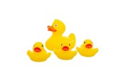 Babypflege - Akuku Bath toys DUCKS (4 pcs) - A0162