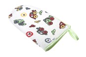 Babypflege - Akuku Washing glove terry with PU sponge CARS - A1143