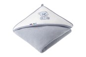 Babypflege - Akuku Baby hooded towel 100 x 100 cm BEAR - A1258